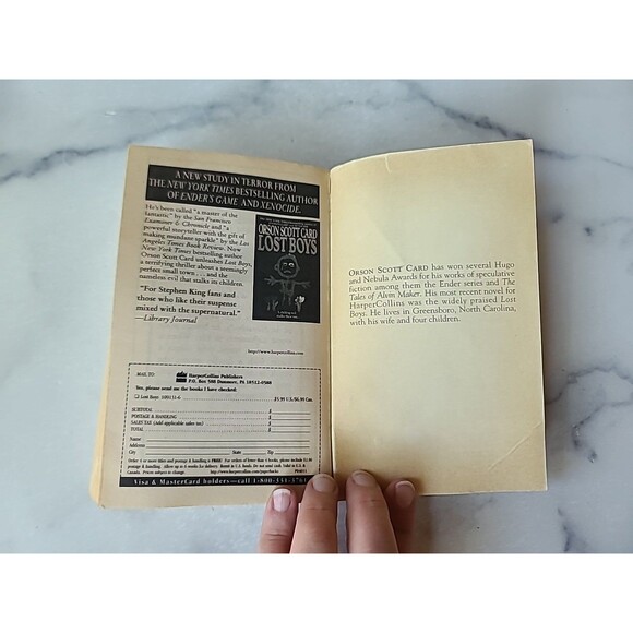 Treasure Box By Orson Scott Card Paperback - Picture 8 of 10